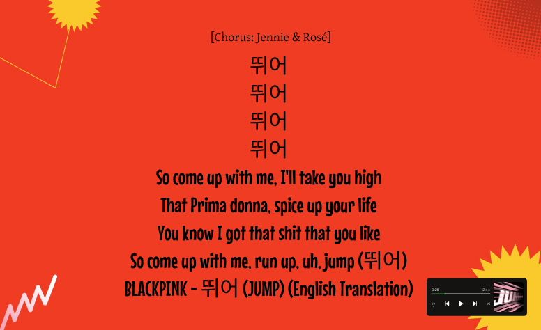Blackpink JUMP Lyrics 3