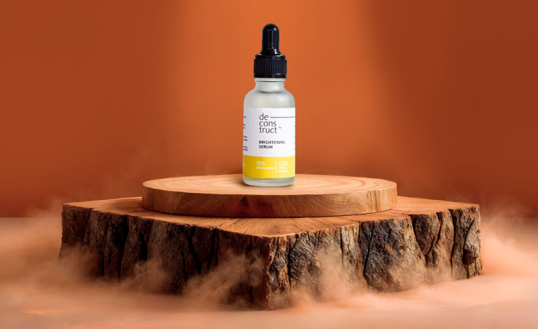 Deconstruct Brightening Serum with 10% Niacinamide Serum with 0.3% Alpha Arbutin