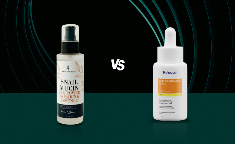 Skin Harmony VS Re’Equil What Are The Top Features Of The Snail Mucin And Vitamin C Serum