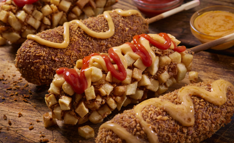 How do Korean corn dogs differ from classic corn dogs_