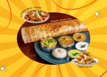 Korean-Indian fusion dishes